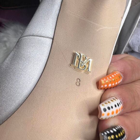 Badgley-Mischka Women's White and Silver Rhinestones Size 8 - Picture 7 of 7